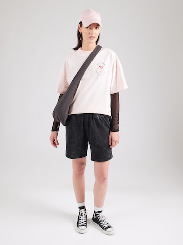 T-shirt oversize 'JORBA' Pegador en rose