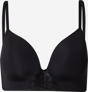 T-shirt Reggiseno di Dorina in nero: frontale