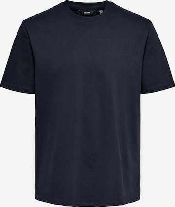 Only & Sons T-Shirt 'Anel' in Blau