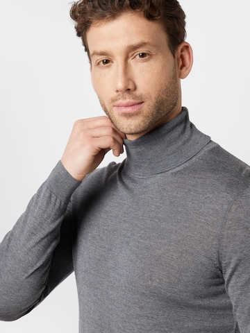 BOSS Black Pullover 'Musso' in Grau