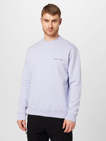 Samsøe Samsøe Sweatshirt 'Norsbro' in Purple: front