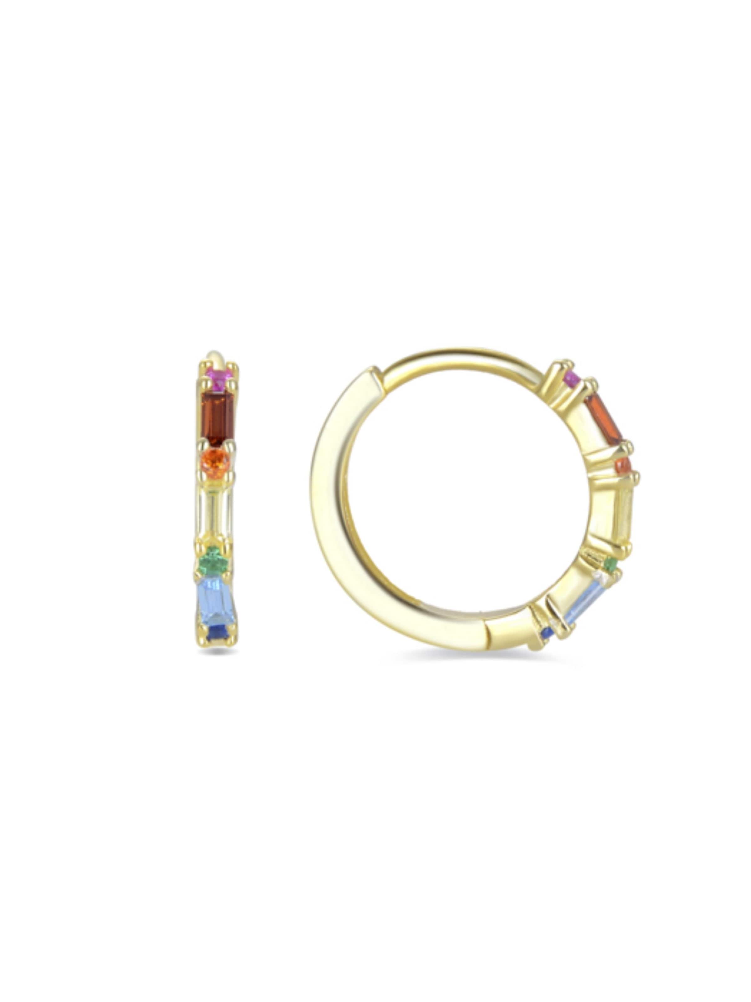 Luxenter Pendientes 'Elac' en mezcla de colores, Vista del producto