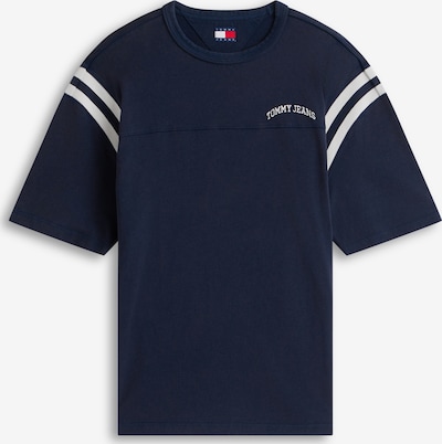 Tommy Jeans Majica 'VARSITY' u morsko plava / bijela, Pregled proizvoda