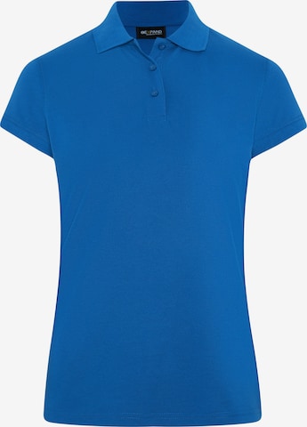 Expand Poloshirt in Blau: predná strana