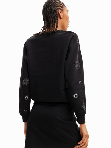 DesigualSweater majica 'BLINGA' - crna boja