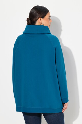 Ulla Popken Sweatshirt in Blauw
