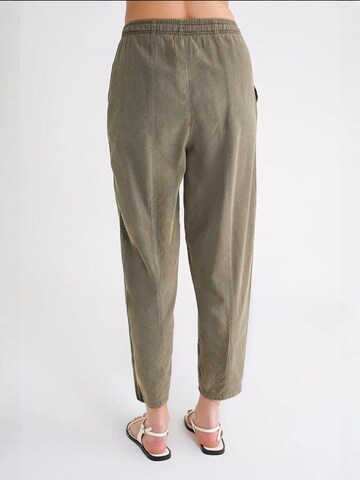 Tapered Pantaloni de la MixRay pe verde