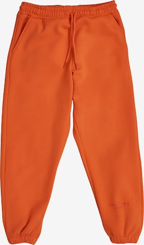 THE ODDS Jogginghose 'Lounge Pants/ alphabet' in Orange: Vorderseite