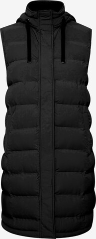 Fransa Vest in Black: front