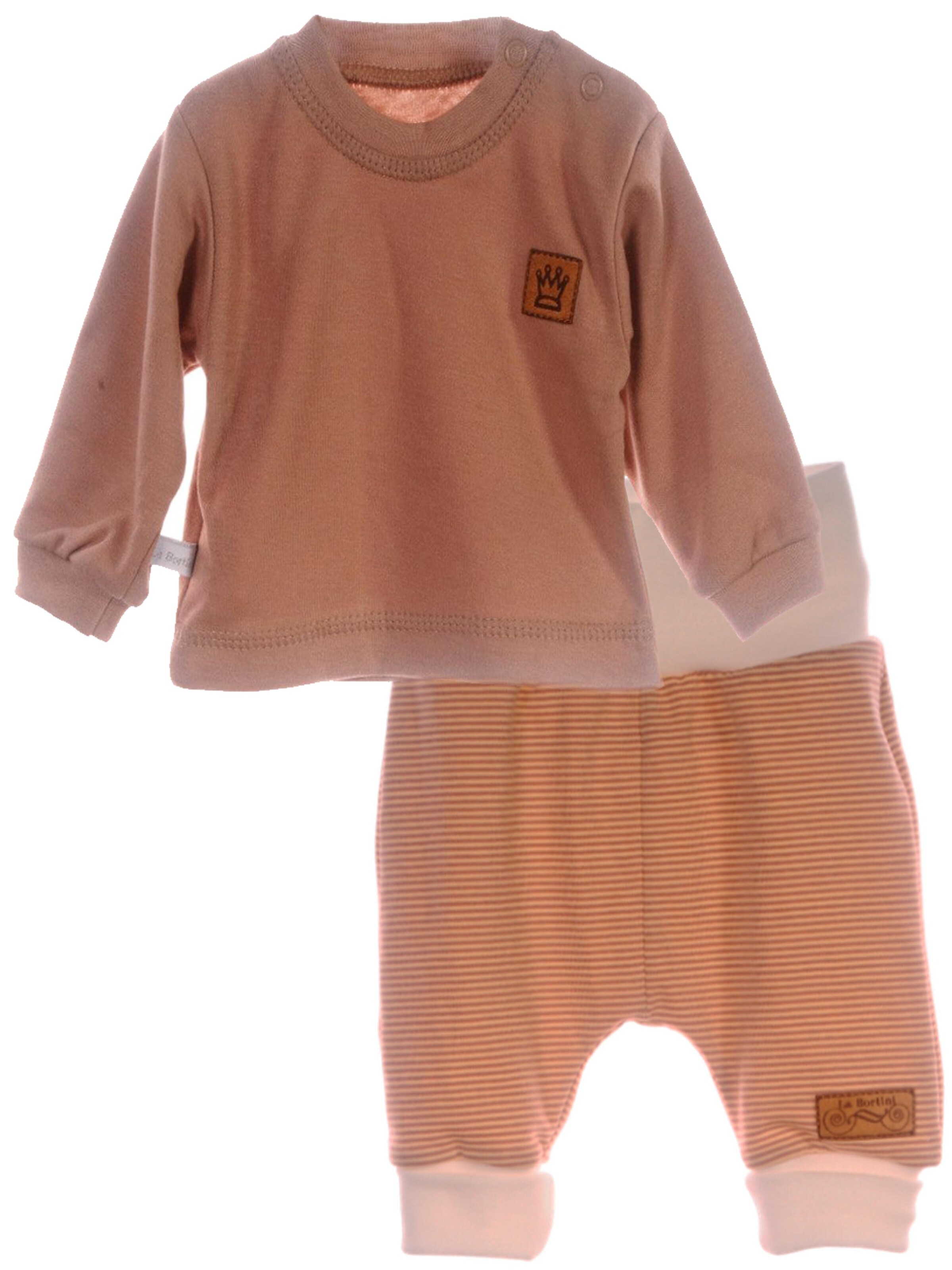 La Bortini Set‌‌‌‌‌‌ in Braun: Vorderseite