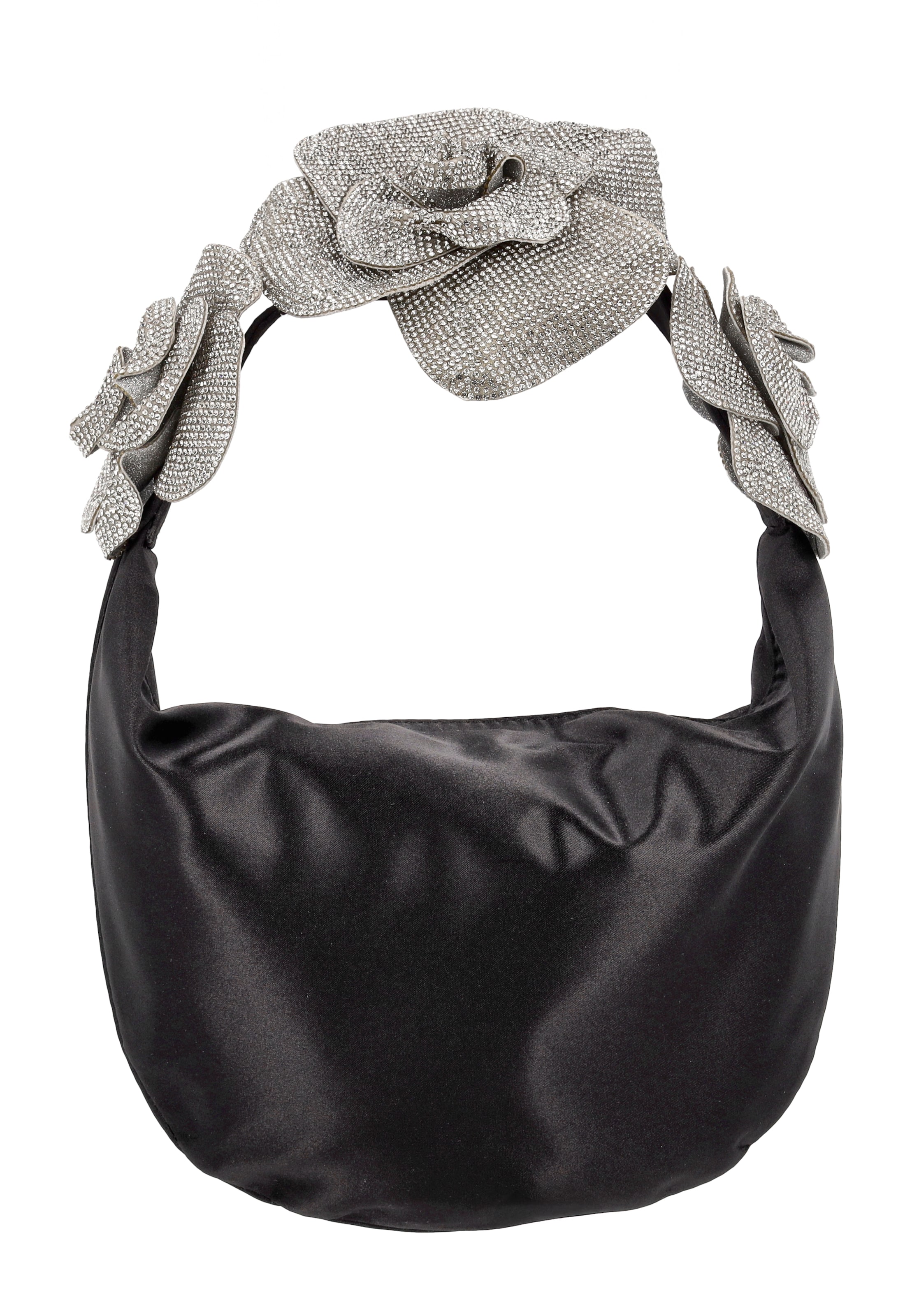 Pochette faina en noir : devant