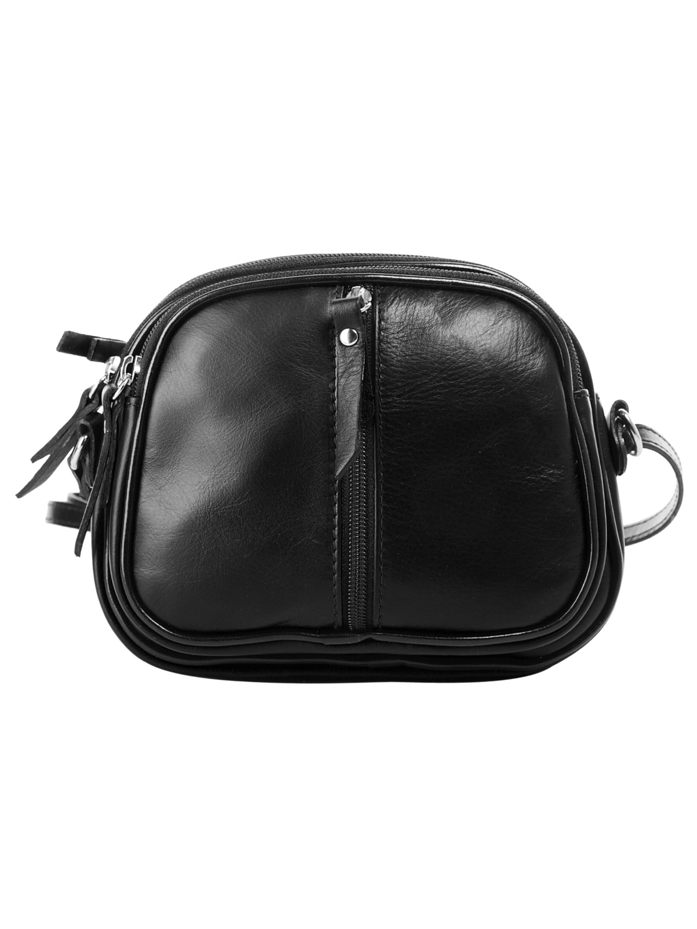 Cluty - Bolso de hombro en negro: frente