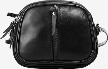 Cluty - Bolso de hombro en negro: frente