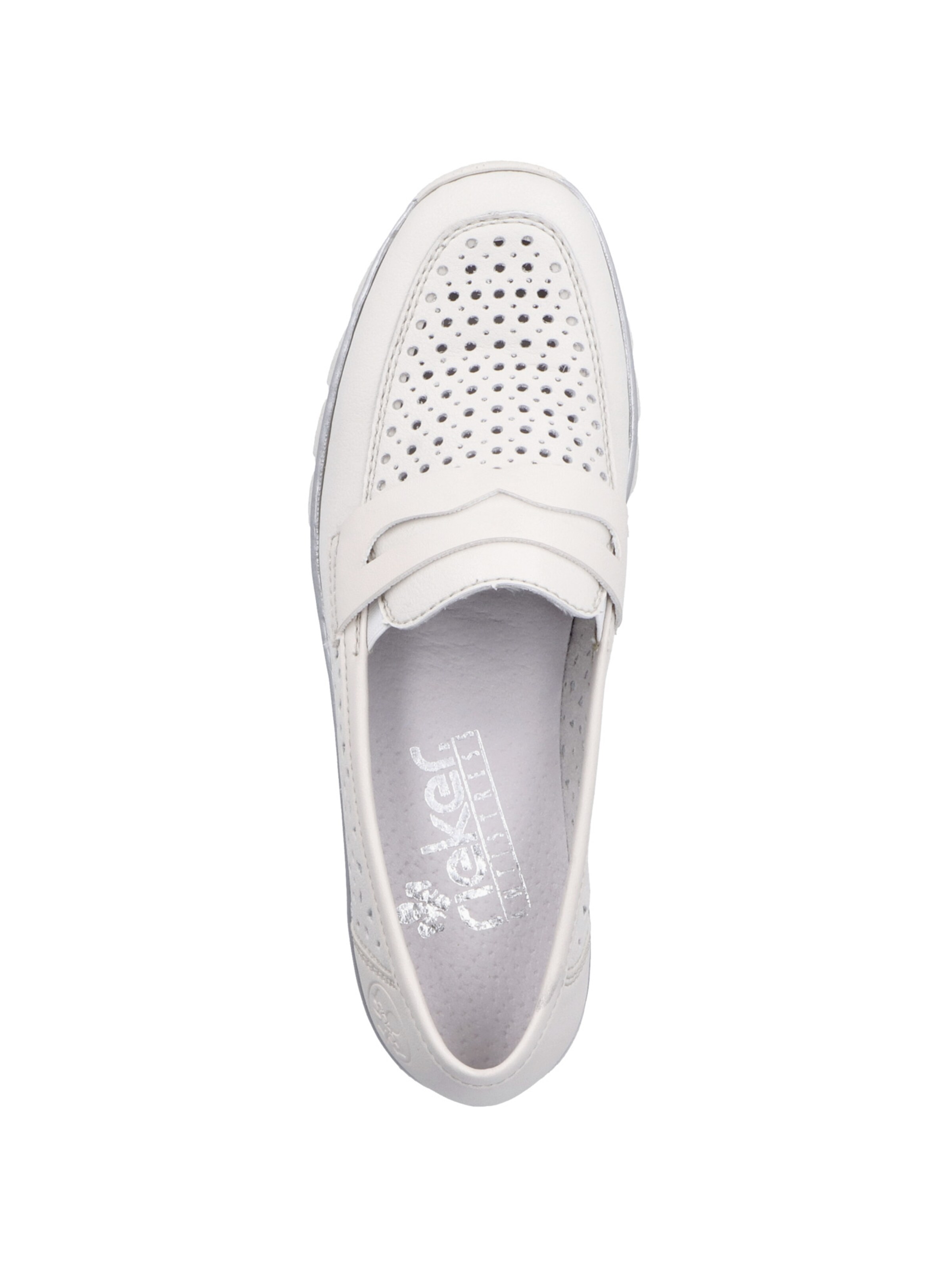 Chaussure basse Rieker en blanc