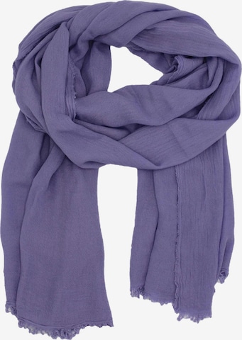 Leslii Scarf in Purple: front