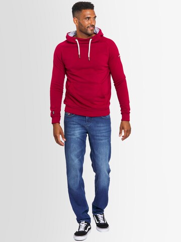 Alessandro Salvarini Sweatshirt 'Paolo' in Rot