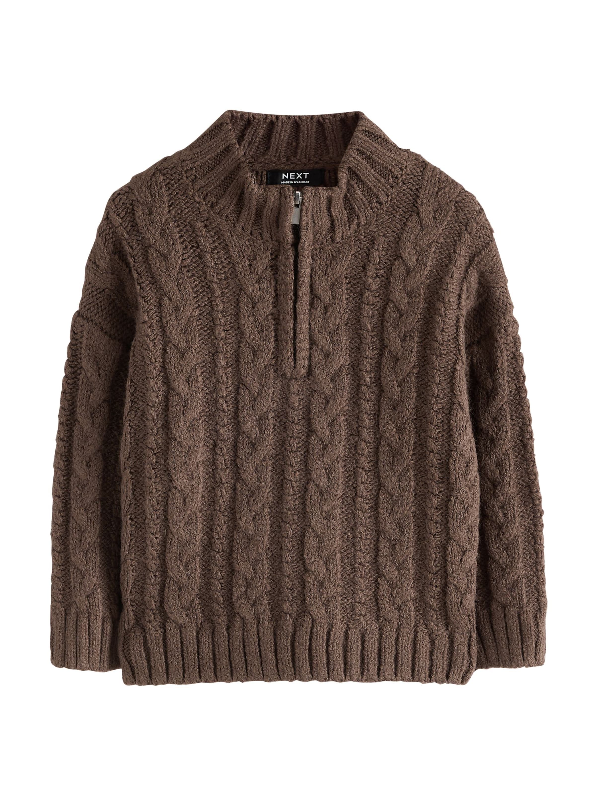 Pullover di Next in marrone: frontale