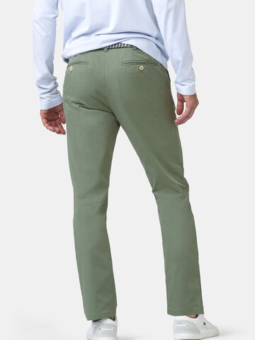 Regular Pantalon chino 'Bonn' MEYER en vert