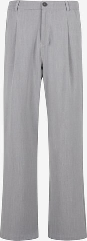 2Y Studios Pleat-Front Pants 'Tahlo' in Grey: front