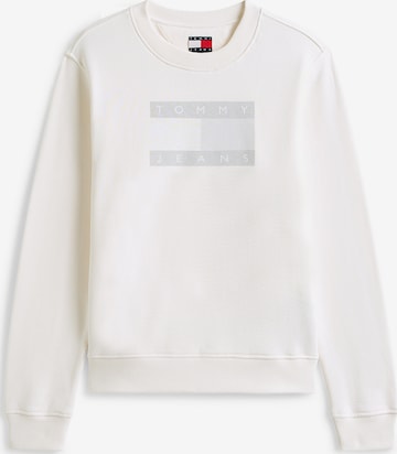 Tommy Jeans Sweatshirt in Weiß: Vorderseite