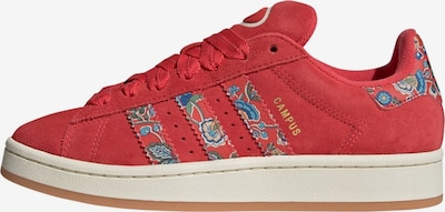 ADIDAS ORIGINALS Matalavartiset tennarit 'Campus 00s x Liberty London' värissä sininen / tummankeltainen / smaragdi / punainen, Tuotenäkymä