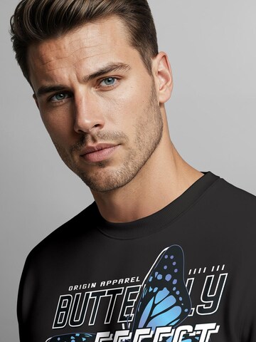 Neverless Sweatshirt 'Butterfly'‌‌‌‌‌‌‌‌‌‌ in Schwarz