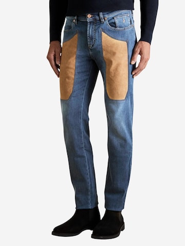 Coupe slim Jean Jeckerson en bleu