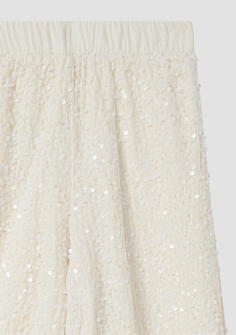 s.Oliver Wide leg Broek in Beige