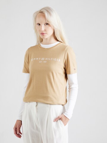 TOMMY HILFIGER Shirt in Beige: Vorderseite