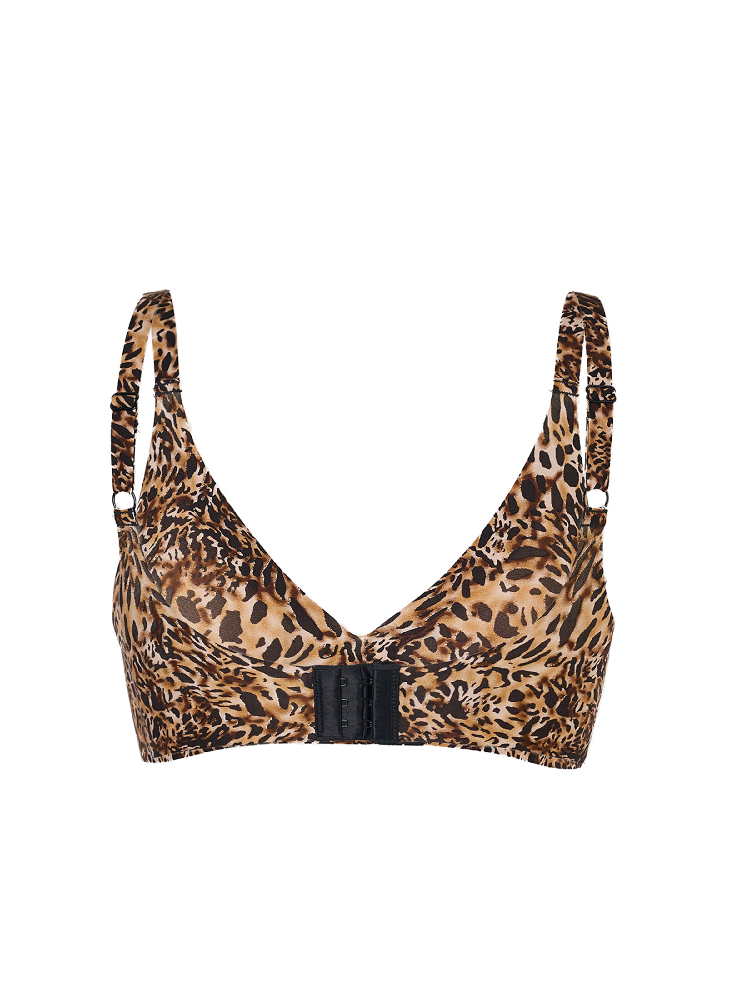 Dagi Треугольник Бюстгальтер в Коричневый