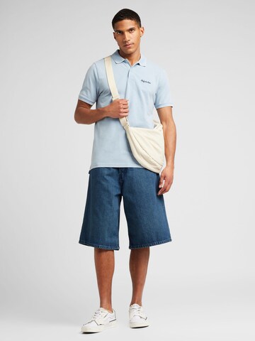 WEEKDAY Loosefit Shorts 'Astro' in Blau