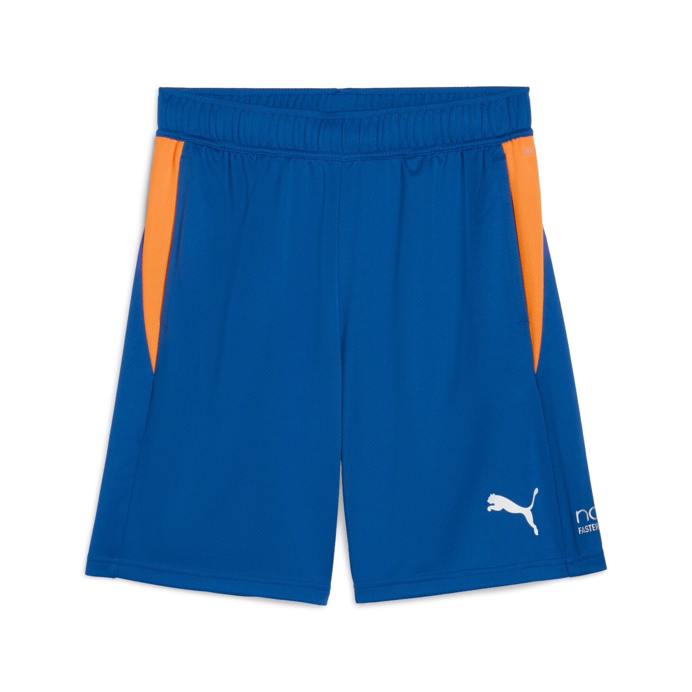 PUMA Regular Sportshorts 'Individual' in Blau: Vorderseite