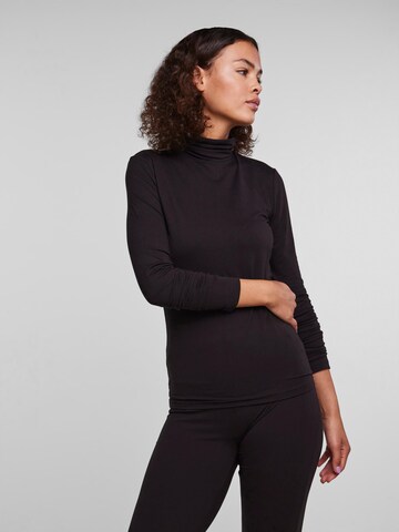 PIECES Shirt 'Nala' in Black: front