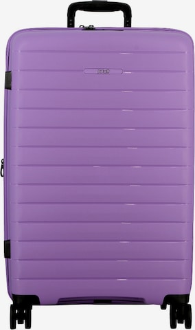 Jump Trolley 'Striper' in Lila: Vorderseite