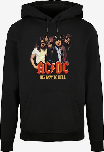F4NT4STIC Pull-over 'ACDC Rock Band Music Highway To Hell Group' en noir, Vue avec produit