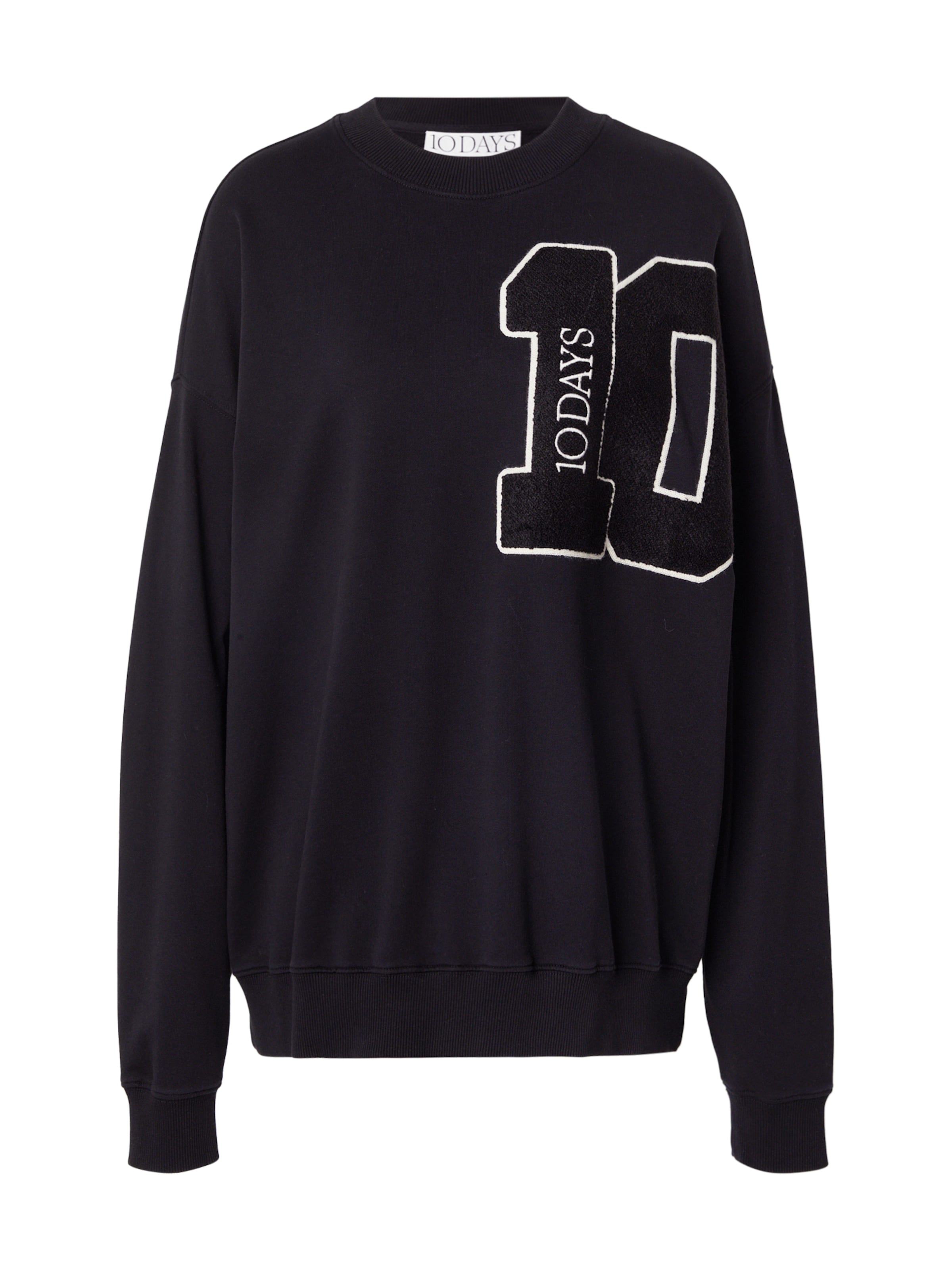 10Days Sweatshirt i sort: forside