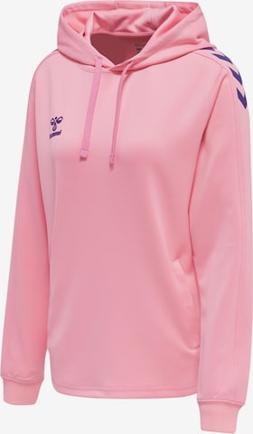 Hummel Urheilullinen collegepaita värissä vaaleanpunainen