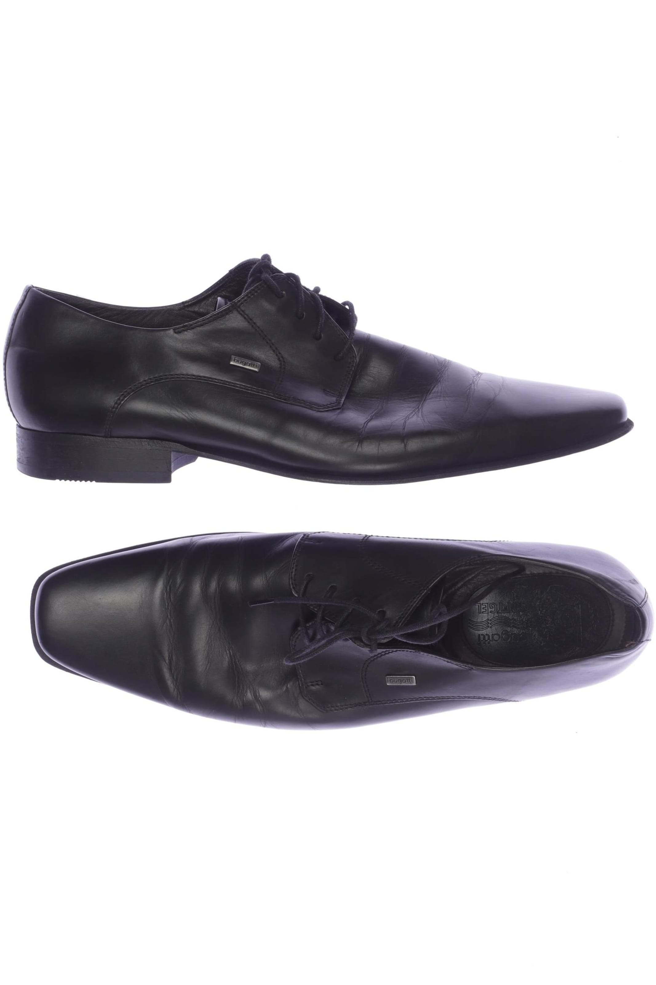 bugatti Halbschuh 43 in Schwarz: Vorderseite