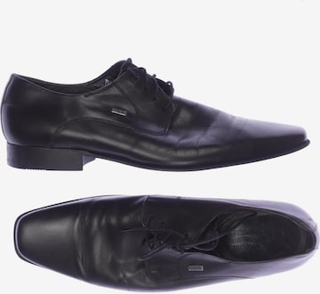 bugatti Halbschuh 43 in Schwarz: Vorderseite