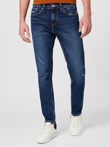 Tommy Jeans نحيف جينز 'AUSTIN' بلون أزرق: الأمام
