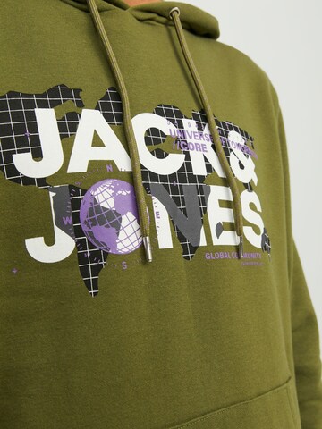 JACK & JONES Sweatshirt 'Dust' i grøn