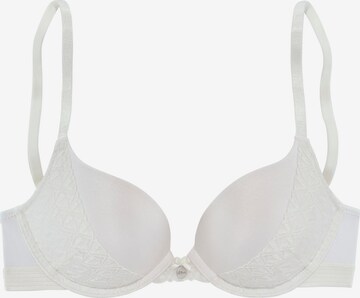 Push-up Soutien-gorge s.Oliver en blanc : devant