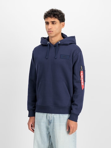 ALPHA INDUSTRIES Majica | modra barva