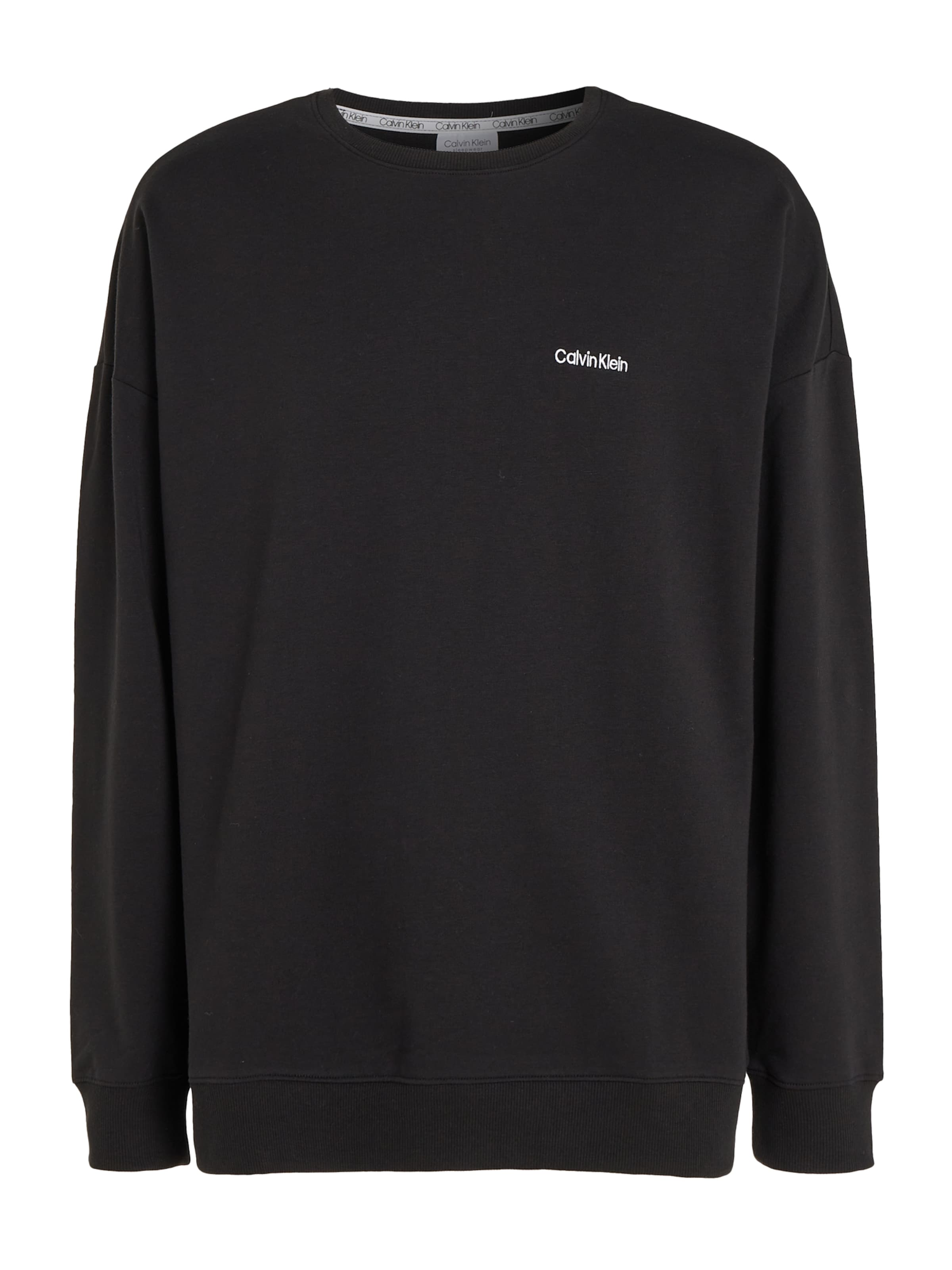 Felpa di Calvin Klein in nero: frontale