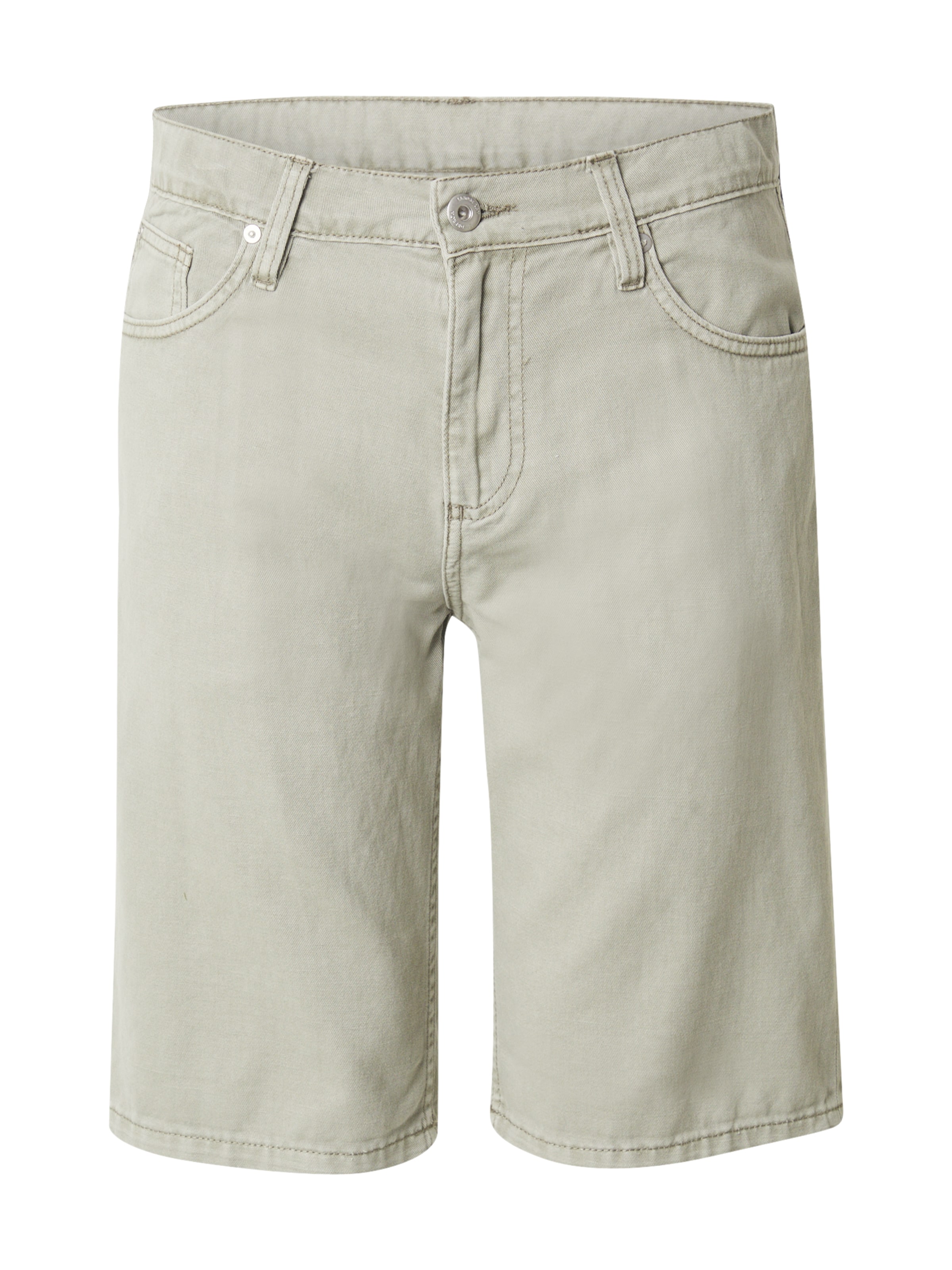 Lindbergh Regular Trousers in Green: front