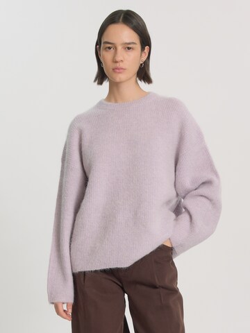 EDITED Sweater 'Bailee' in Purple: front