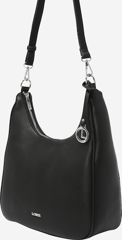 L.CREDI Handbag 'Josa' in Black: front