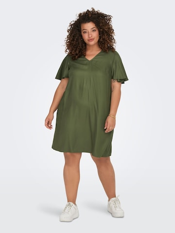 Robe ONLY Carmakoma en vert