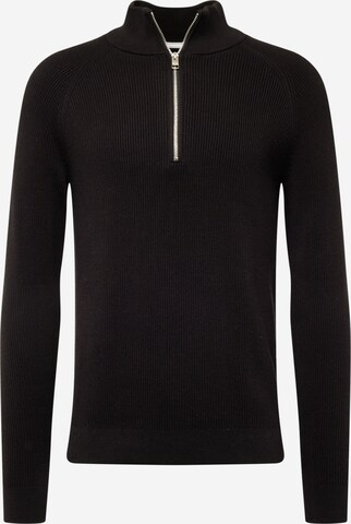 s.Oliver Sweater in Black: front