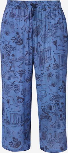 Kelnės 'Rose' iš Ulla Popken, spalva – mėlyna / juoda, Prekių apžvalga